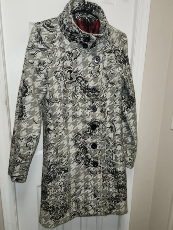 Desigual houndstooth coat - Picture 1 of 14